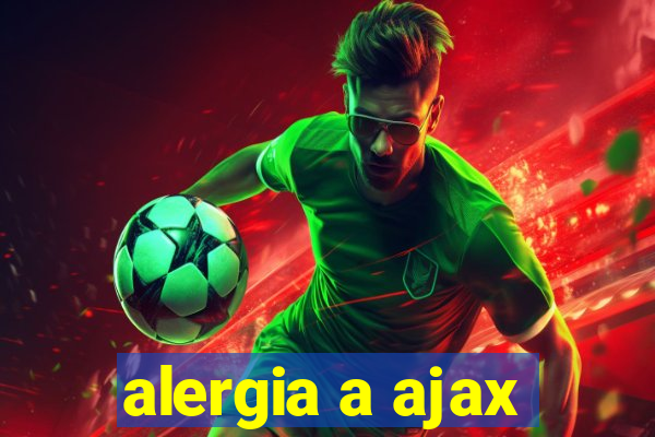 alergia a ajax